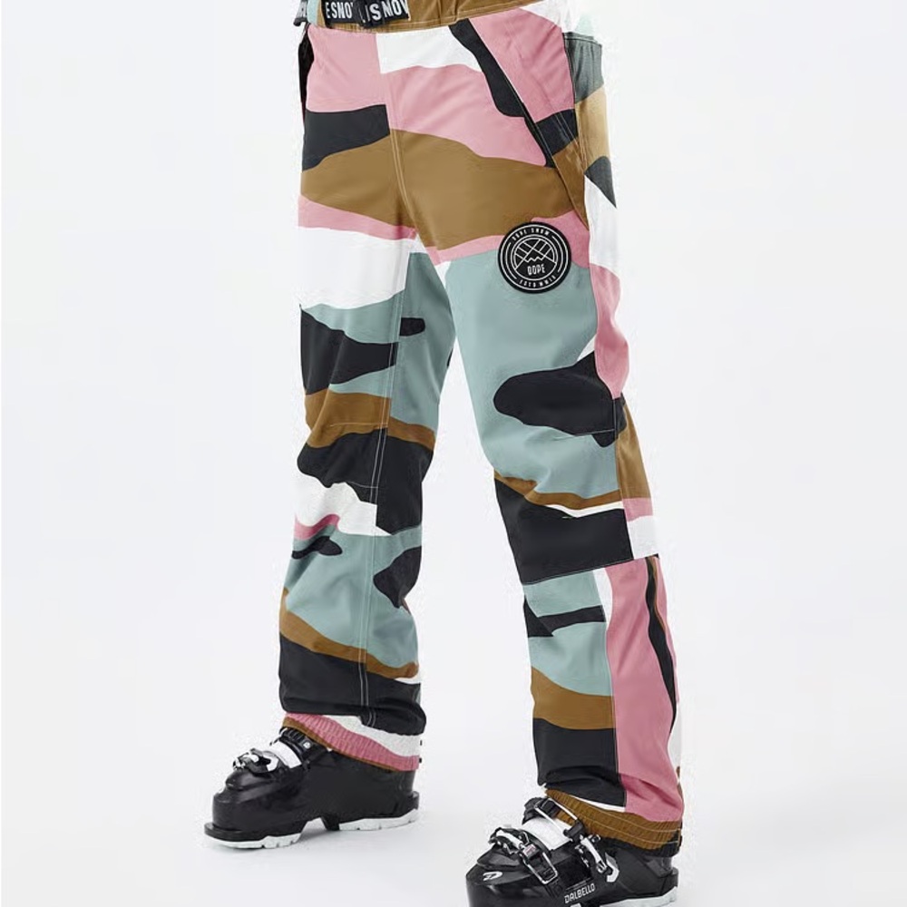 DOPE Women's Blizzard W Ski Pants Women Shards Muted Pink
